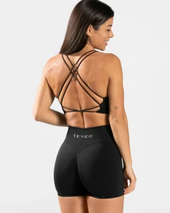 Fashion Haut Everyday Backless « noir » Femme Hauts | Brassières De Sport