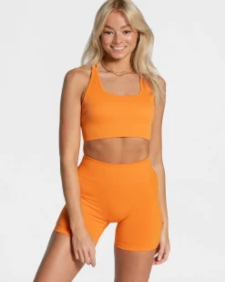 Outlet Haut Everyday Backless « orange » Femme Hauts | Brassières De Sport