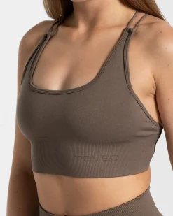 Fashion Haut Everyday Backless « taupe » Femme Hauts | Brassières De Sport