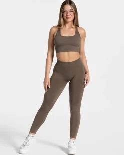 Fashion Haut Everyday Backless « taupe » Femme Hauts | Brassières De Sport