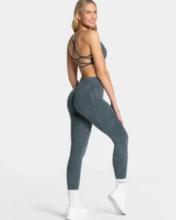 Online Legging Acid Covert scrunch « bleu marine » Femme Leggings