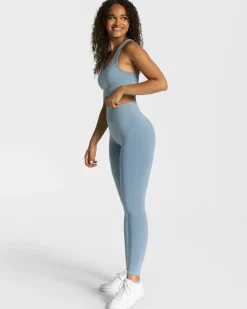 Hot Legging Classy « bleu acier » Femme Leggings
