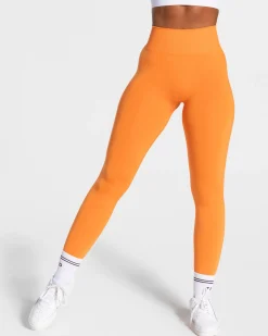 Best Legging Classy « orange » Femme Leggings