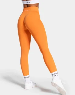 Best Legging Classy « orange » Femme Leggings