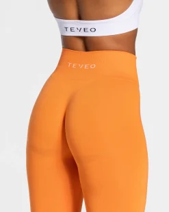 Best Legging Classy « orange » Femme Leggings