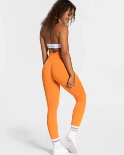 Best Legging Classy « orange » Femme Leggings