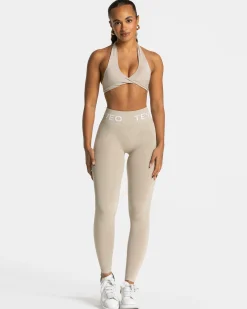 Fashion Legging Covert Scrunch Signature « Latte » Femme Leggings
