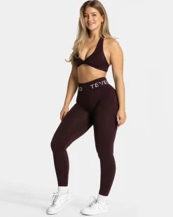 Clearance Legging Covert Scrunch Signature « Merlot » Femme Leggings