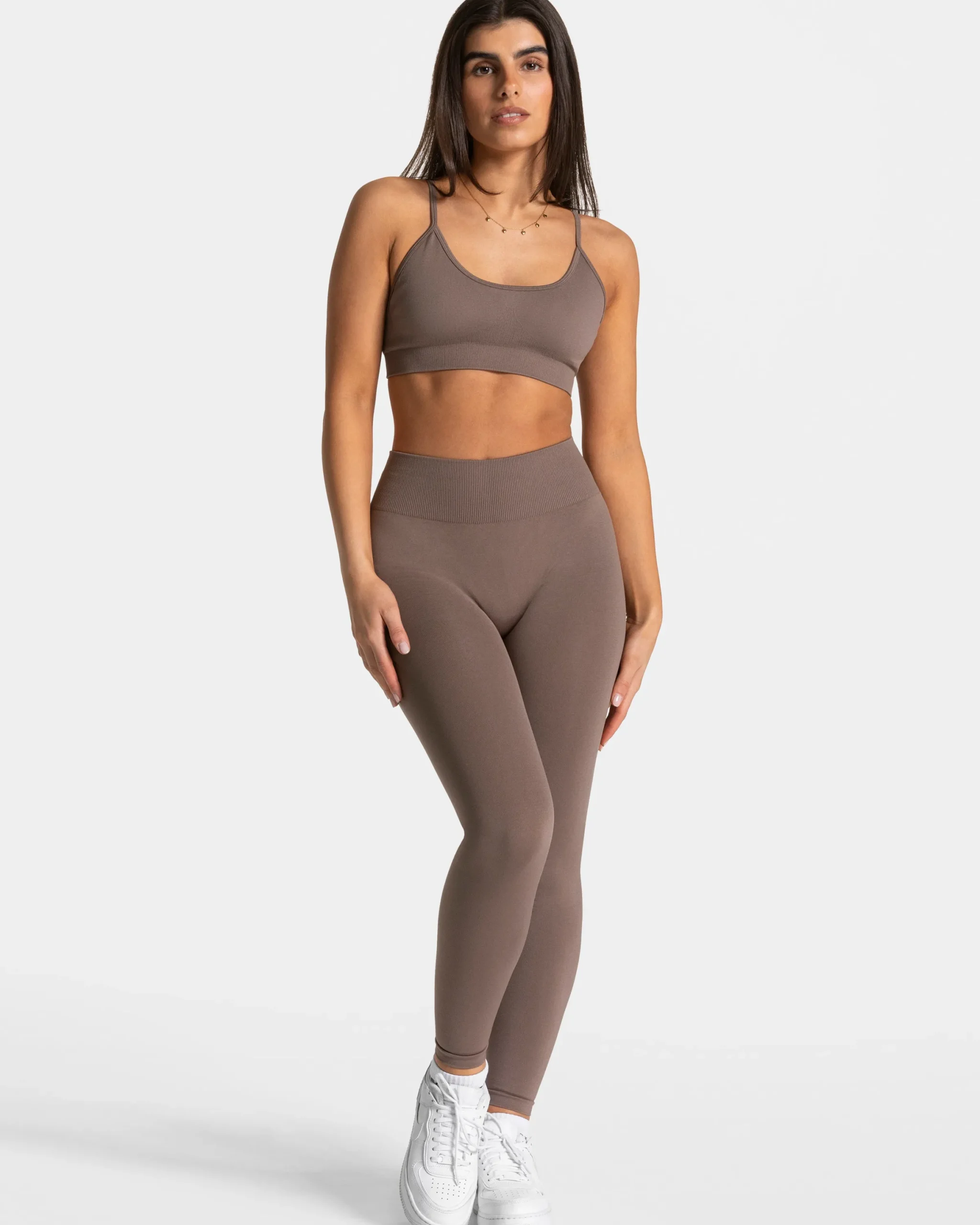 Clearance Legging Covert Scrunch Timeless Pro « moka » Femme Leggings