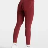 Clearance Legging Elevate « bordeaux » Femme Leggings