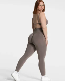 Hot Legging Femme Sculpt Scrunch « moka » Femme Leggings