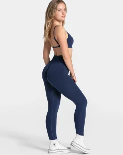 Clearance Legging Femme Sculpt scrunch « bleu foncé » Femme Leggings