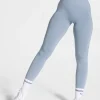 Outlet Legging Focus Scrunch « bleu acier » Femme Leggings