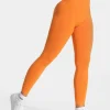 Sale Legging Focus Scrunch « orange » Femme Leggings