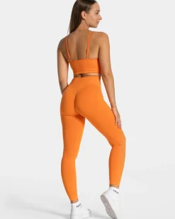 Sale Legging Focus Scrunch « orange » Femme Leggings
