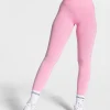Fashion Legging Focus Scrunch « rose » Femme Leggings