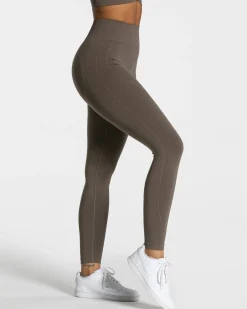 New Legging Focus Scrunch « taupe » Femme Leggings