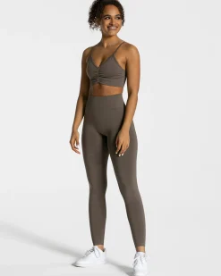 New Legging Focus Scrunch « taupe » Femme Leggings