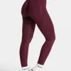 Outlet Legging Ignite Sculpt scrunch « prune » Femme Leggings