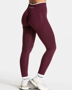 Outlet Legging Ignite Sculpt scrunch « prune » Femme Leggings