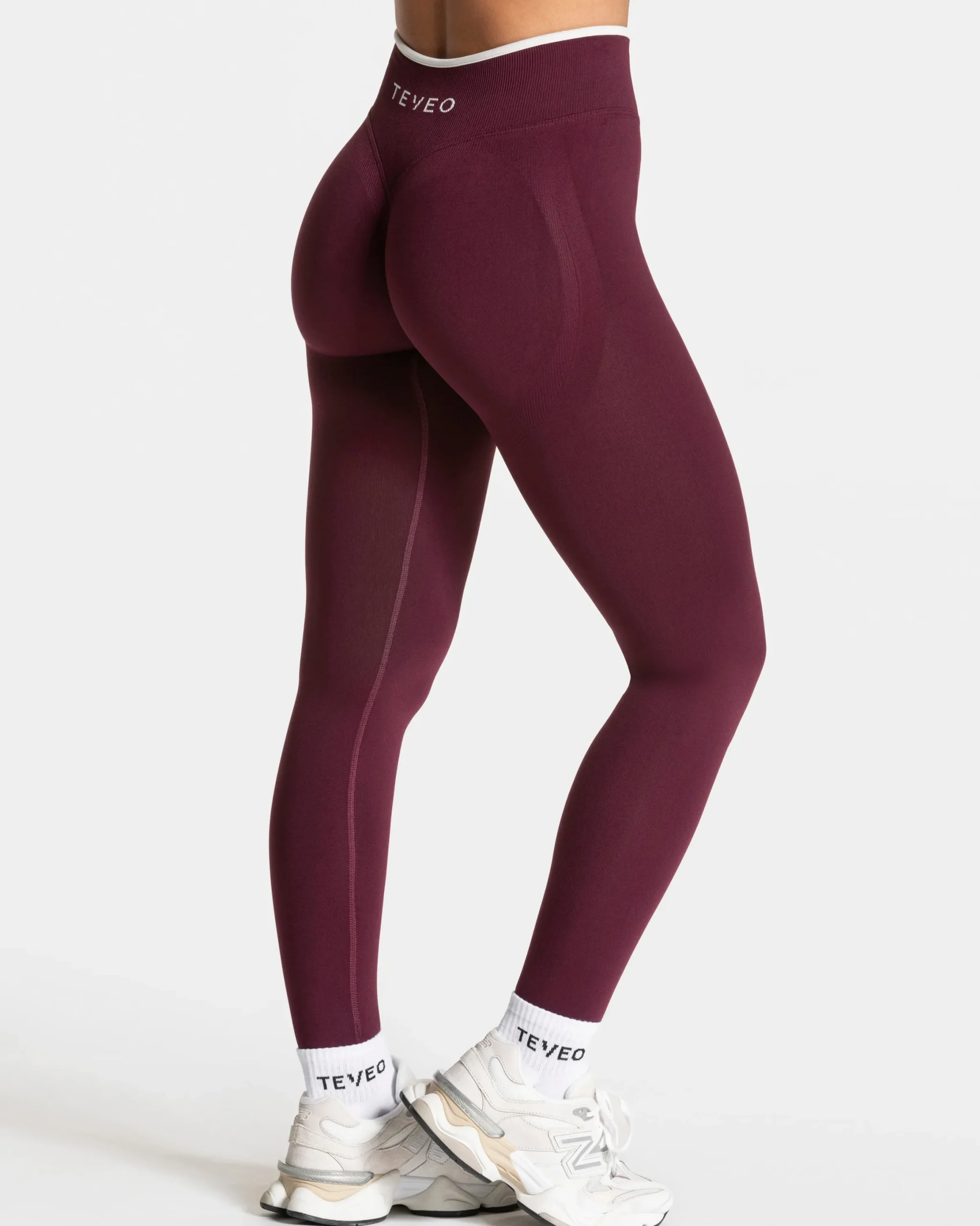 Outlet Legging Ignite Sculpt scrunch « prune » Femme Leggings