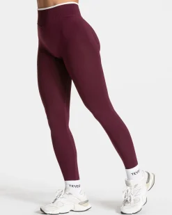Outlet Legging Ignite Sculpt scrunch « prune » Femme Leggings