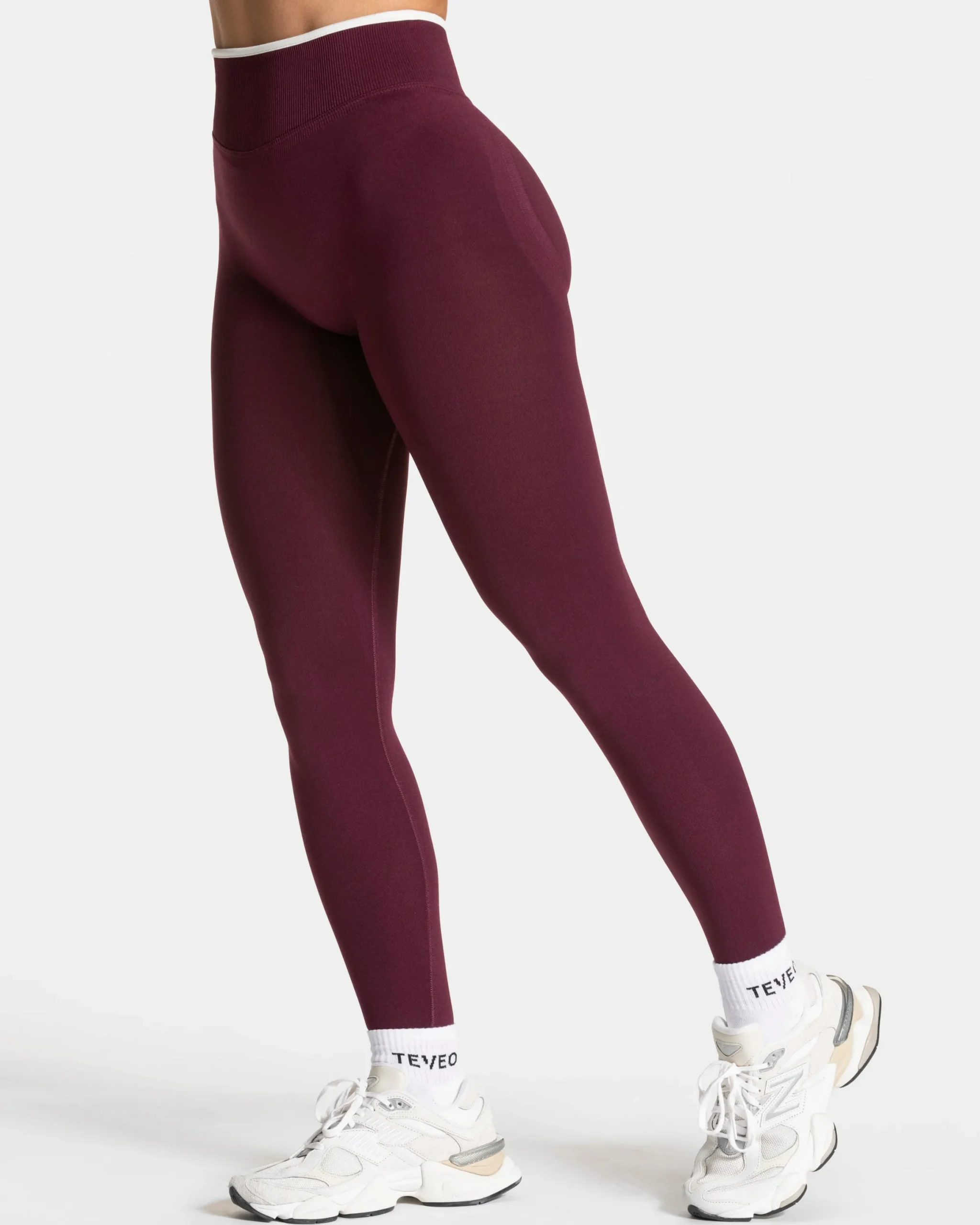 Outlet Legging Ignite Sculpt scrunch « prune » Femme Leggings