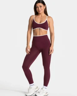 Outlet Legging Ignite Sculpt scrunch « prune » Femme Leggings