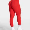 Hot Legging Pure Covert Scrunch « rouge » Femme Leggings