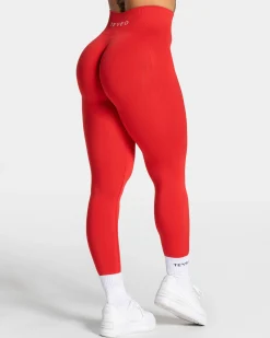 Hot Legging Pure Covert Scrunch « rouge » Femme Leggings