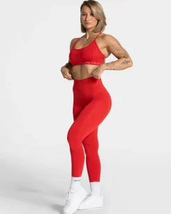 Hot Legging Pure Covert Scrunch « rouge » Femme Leggings