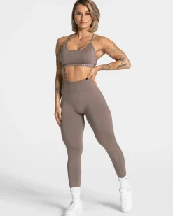 Discount Legging Pure Covert Scrunch « moka » Femme Leggings