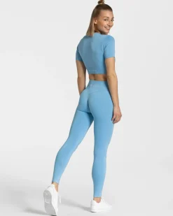 Fashion Legging Sensation « bleu layette » Femme Leggings