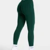 Outlet Legging Signature Scrunch « vert foncé » Femme Leggings