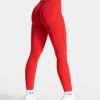 Sale Legging Signature Scrunch « rouge » Femme Leggings
