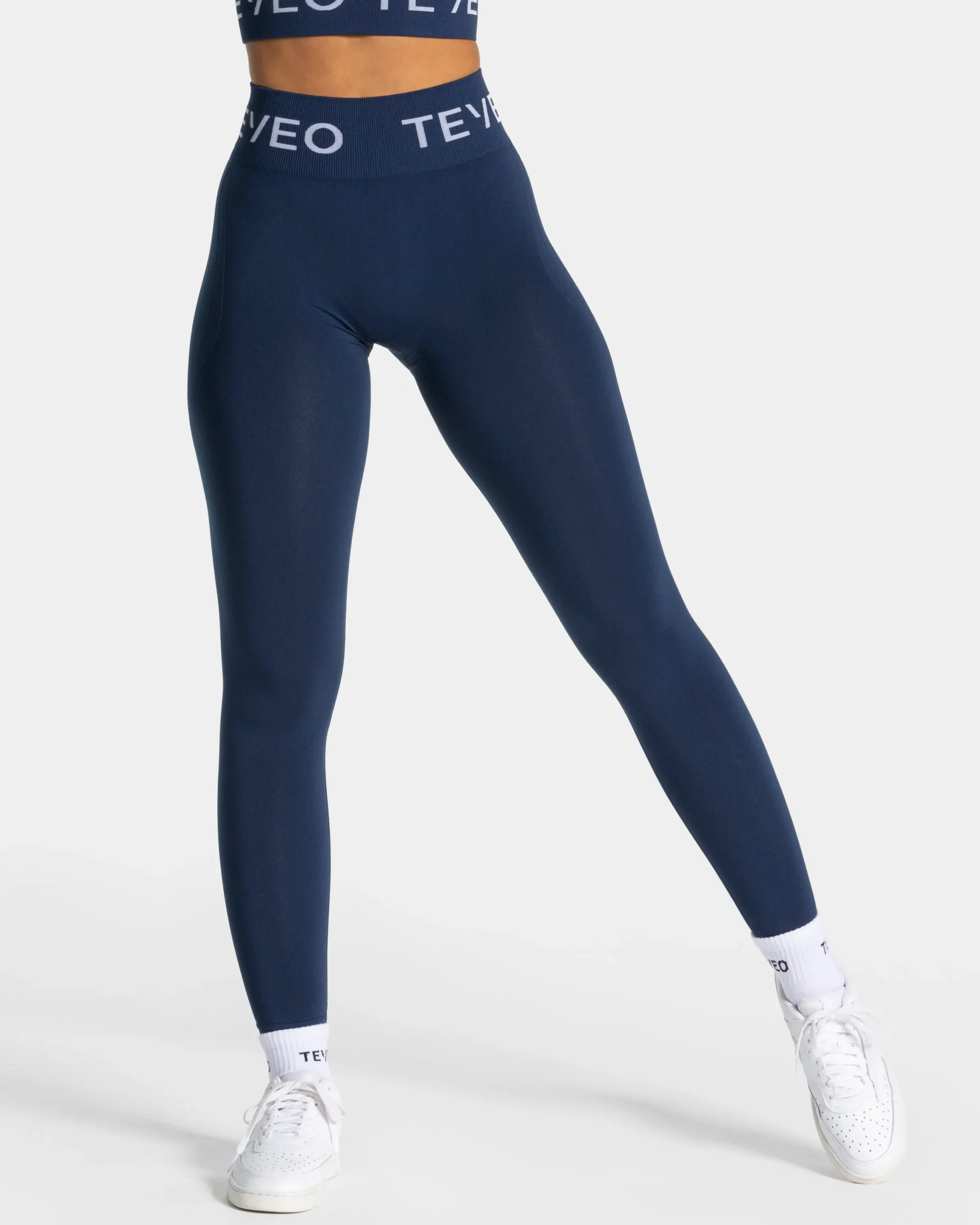 Discount Legging Signature Scrunch « bleu foncé » Femme Leggings