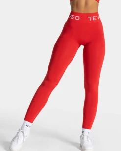 Sale Legging Signature Scrunch « rouge » Femme Leggings