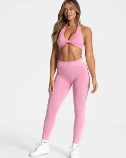 Clearance Legging Signature Scrunch « rose » Femme Leggings