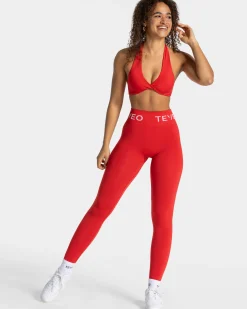 Sale Legging Signature Scrunch « rouge » Femme Leggings