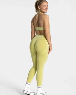 Fashion Legging Signature Scrunch « Lime » Femme Leggings