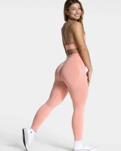 Hot Legging Signature Scrunch « Peach » Femme Leggings