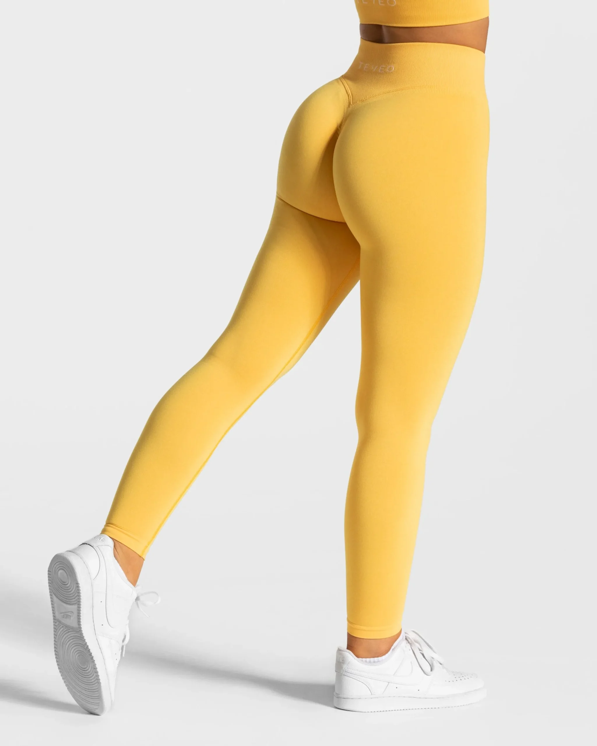 Online Legging Statement Scrunch « jaune » Femme Leggings