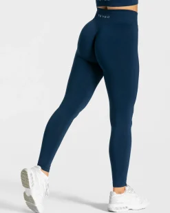 Outlet Legging Statement Scrunch « bleu foncé » Femme Leggings