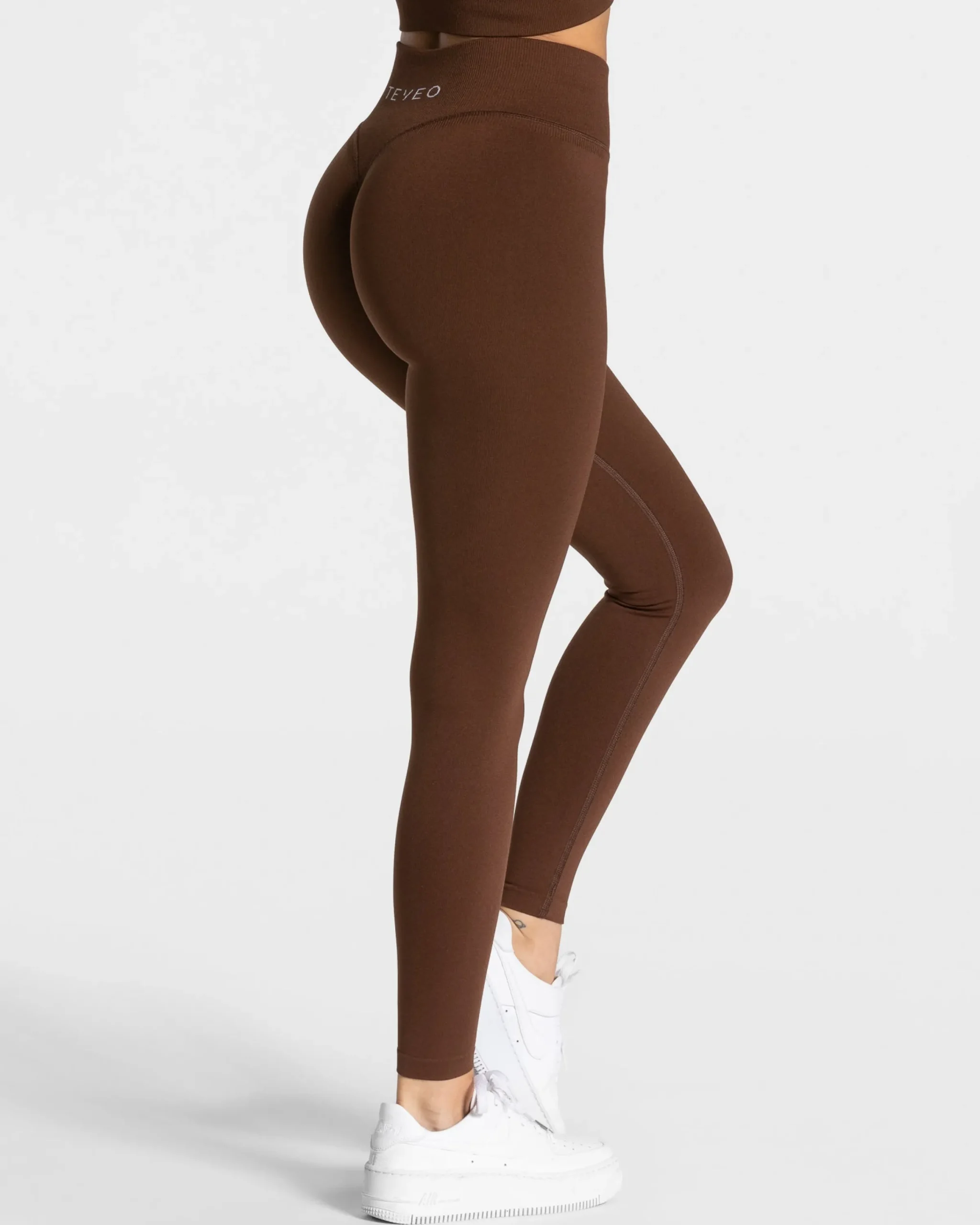 Hot Legging Statement Scrunch « café » Femme Leggings