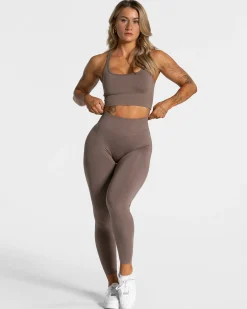 Clearance Legging Statement Scrunch « moka » Femme Leggings