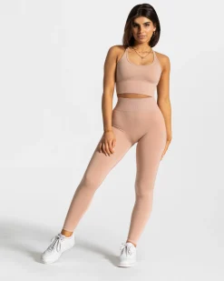 New Legging Statement Scrunch « rose pâle » Femme Leggings