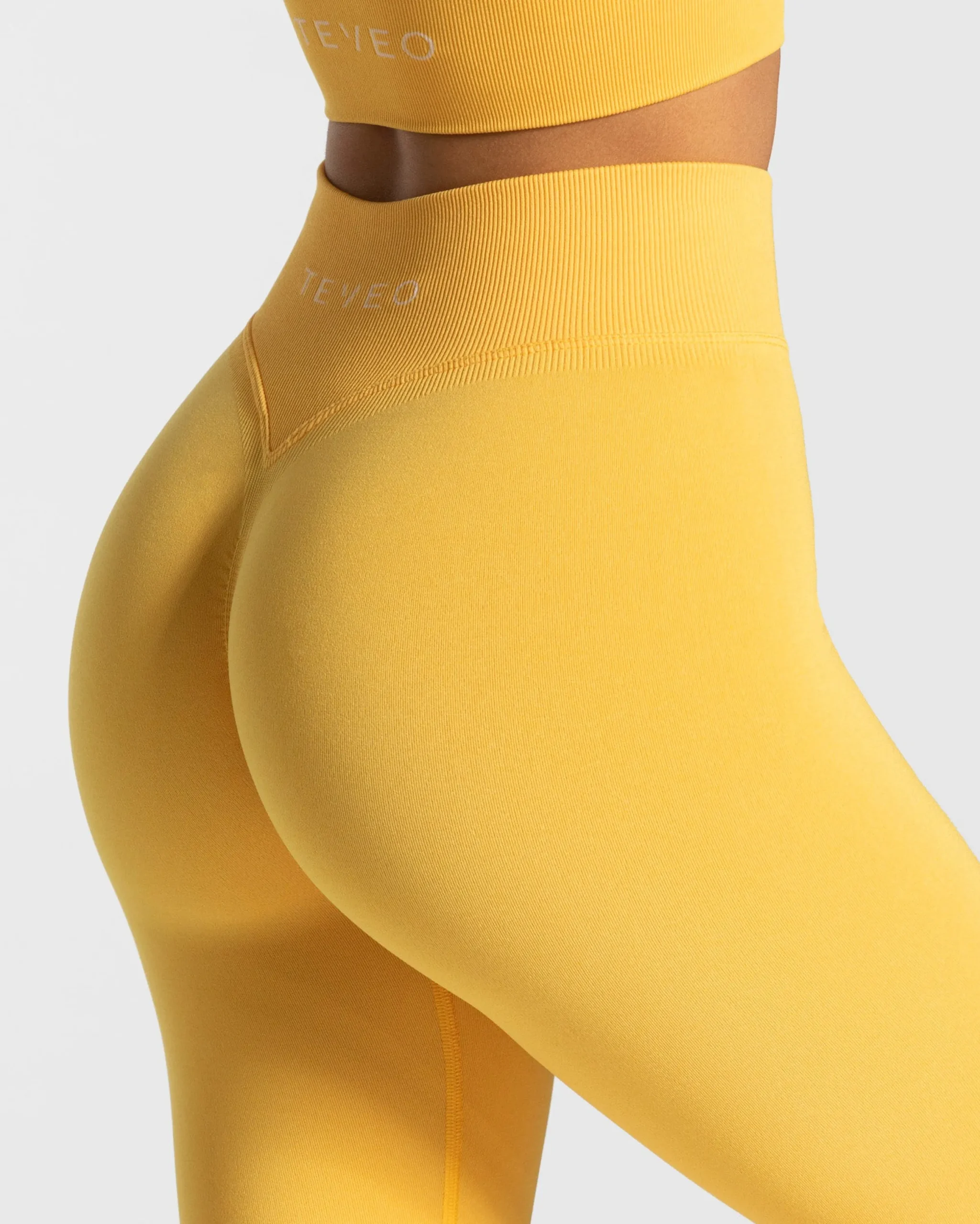 Online Legging Statement Scrunch « jaune » Femme Leggings