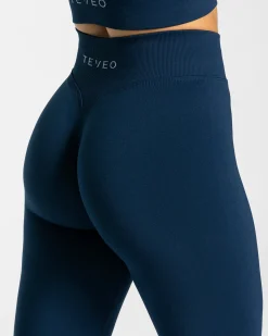 Outlet Legging Statement Scrunch « bleu foncé » Femme Leggings