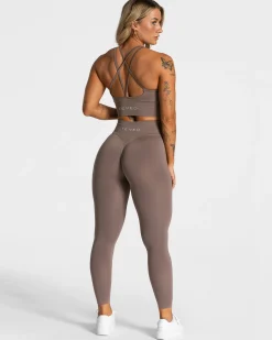 Clearance Legging Statement Scrunch « moka » Femme Leggings