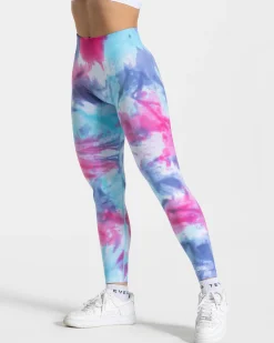 Clearance Legging Tie Dye Scrunch « Cold » Femme Leggings